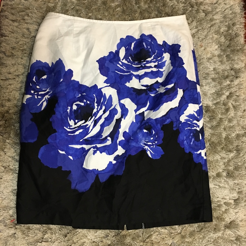 Cato Floral Pencil Skirt Size 12